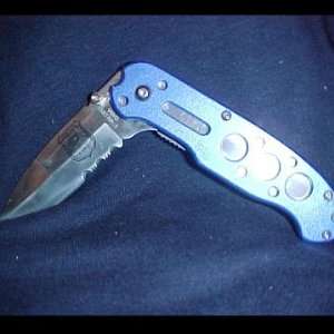 Pocket Knife Blue