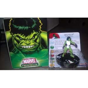   Marvel Heroclix Incredible Hulk Gravity Feed She Hulk: Everything Else