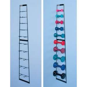    Economy Wall Dumbbell Rack, Model 5555: Health & Personal Care