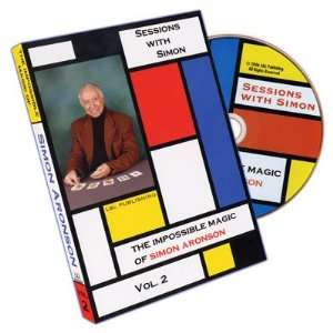   Magic DVD The Impossible Magic Of Simon Aronson Vol. 2 Toys & Games