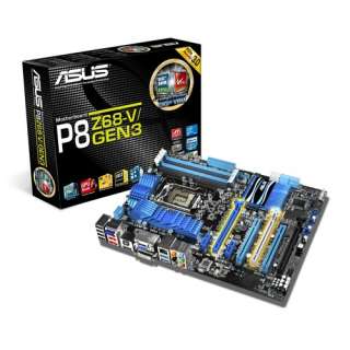  1155 ATX Intel Motherboard. Intel Z68 North Bridge, Socket LGA 1155 