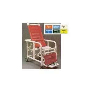   Chair Commode Seat W/7Qt Pail Elevating Legrest Sand   Model c2080 5p