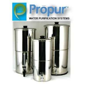 ProPur KING Stainless Steel Water Purification   Includes 2 ProBlack D 