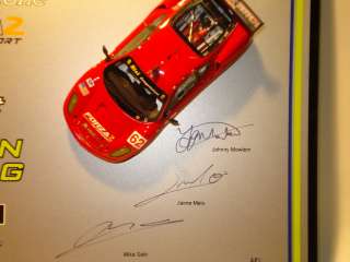   Ferrari F430 Risi Competizone Signed Set 12 Hours Sebring 2006  