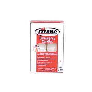    Sterno Mini Column Long Burning Candle 6 Pack: Sports & Outdoors