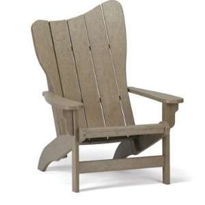  Casual Living Adirondack Style Right Wave Chair: Teal 