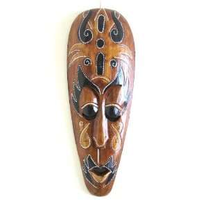 African Mask Wall Tribal Tiki Dance Mask, African Art:  