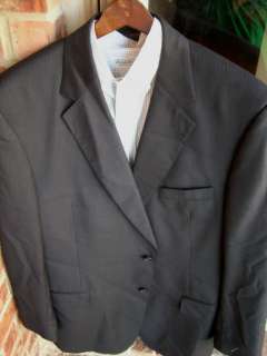 Signature Joseph A Bank Navy Blue Wool Mens Blazer Jacket Suit Coat 