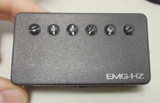 EMG HZ HUMBUCKER GUITAR PICKUP IN BLACK   NECK POSITION  