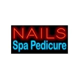  Nails Spa Pedicure Neon Sign 