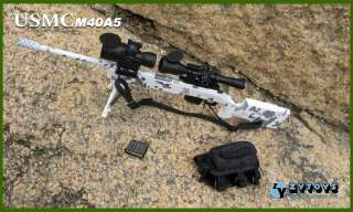 T07 22 1/6 Scale ZYToys Sniper Rifle USMC M40A5 ( about 17cm lenght 