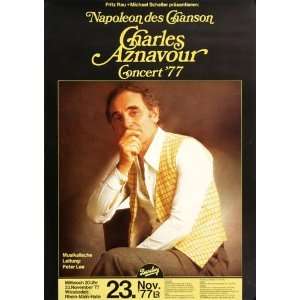  Charles Aznavour   Napoleon des Chanson 1977   CONCERT 