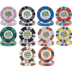   Commemorative 10gm 500 Bulk Poker Chips   Choose
