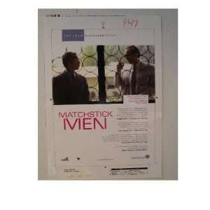  Matchstick Men Artist Trade Ad Proof Like A Poster Nicolas 