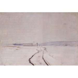  Hand Made Oil Reproduction   John Henry Twachtman   32 x 