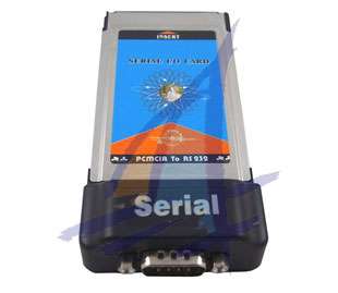 PCMCIA To RS232 RS 232 Notebook Serial I/O Card  