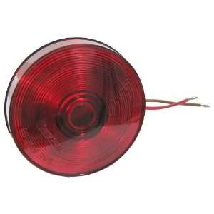   12VDC 4 3/16 dia Red Plastic Fresnel Lens Taillight: Everything Else