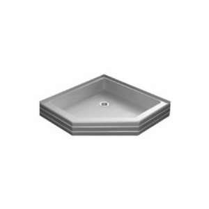   Mansfield Triple Threshold Shower Base 7509 Almond