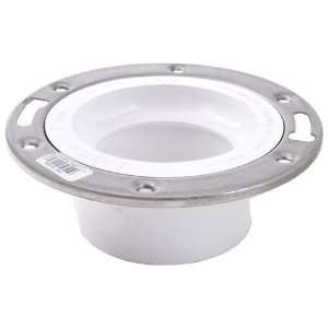  Stainless Steel Closet Flange, 4 x 3