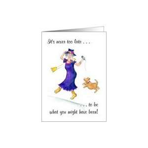   Custom Front 69th Birthday Card for an Older Woman Card Toys & Games
