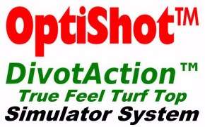 NEW DivotAction™ The REAL FEEL Turf OptiShot Golf Combo Pack 