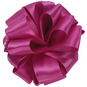   Face Satin Craft Ribbon, 5/8 Inch Wide by 100 Yard Spool, Wild Berry