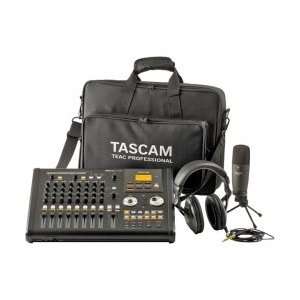  Digital 8 Track Recording Bundle with Mic and He 