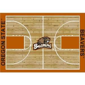   Court Oregon State Beavers Rug Size 10 9x13 2 Furniture & Decor