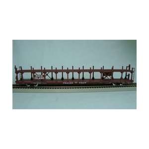  80110 Accurail HO Rock Island Auto Rack Toys & Games