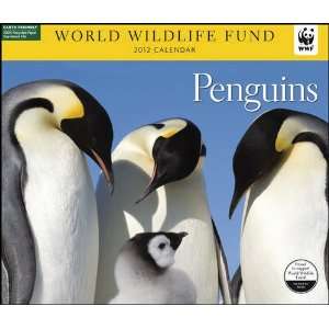  Penguins WWF 2012 Deluxe Wall Calendar