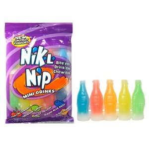 Nik L Nip Mini Drinks   Assorted Bag (Pack of 12)  Grocery 