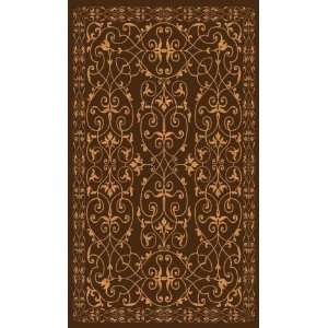  Rug One M11 5 3 x 7 7 brown Area Rug: Home & Kitchen