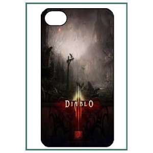  Diablo Game iPhone 4 iPhone4 Black Designer Hard Case 