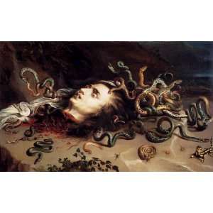  Acrylic Fridge Magnet Rubens Head Of Medusa