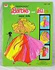 1978 fashion photo barbie p j paper dolls doll uncut $ 17 99 listed 
