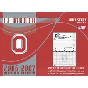   Ohio State Buckeyes 8x11 Academic Planner 2006 07
