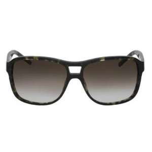   91 Black / Dark Tortoise Frame/Grey Gradient Lens Plastic Sunglasses