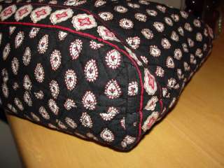 Vera Bradley Classic Black Large Medium Handbag Bag Tote Shopper 