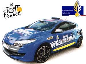   Megane RS 2011Gendarmerie TDF Livraison Prévue 2 ieme Semestre 2012