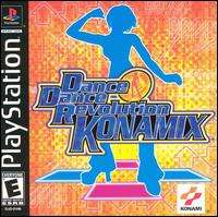 Dance Dance Revolution Konamix PS1 PS2 step music game  
