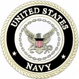  Uniformed U.S. Navy Emblem Die Cut: Arts, Crafts & Sewing