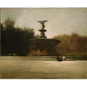   Wesley Bellows   24 x 20 inches   Bethesda Fountain