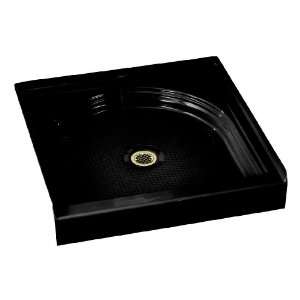  KOHLER K 9532 7 Captiva Shower Receptor, Black Black