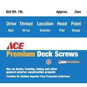    ACE TRADING   SCREWS Q50 9X3 1 DECK SCREW 9X3 Home Improvement