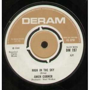   HIGH IN THE SKY 7 INCH (7 VINYL 45) UK DERAM 1968 AMEN CORNER Music