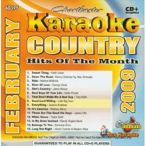   CDG CB60395   Country Hits of the Month February 2009 