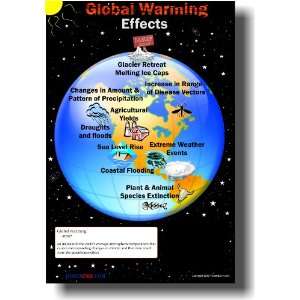  Global Warming Effects   Classroom Science Poster: Office 