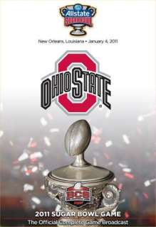 2011 SUGAR BOWL COMPLETE GAME New DVD OSU Ohio State  