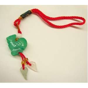 Jade Lucky Charms   Chinese Rooster 