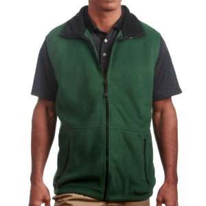  Fleece Golf Vest, EXTRA LARGE, Green, Great for Golf or 